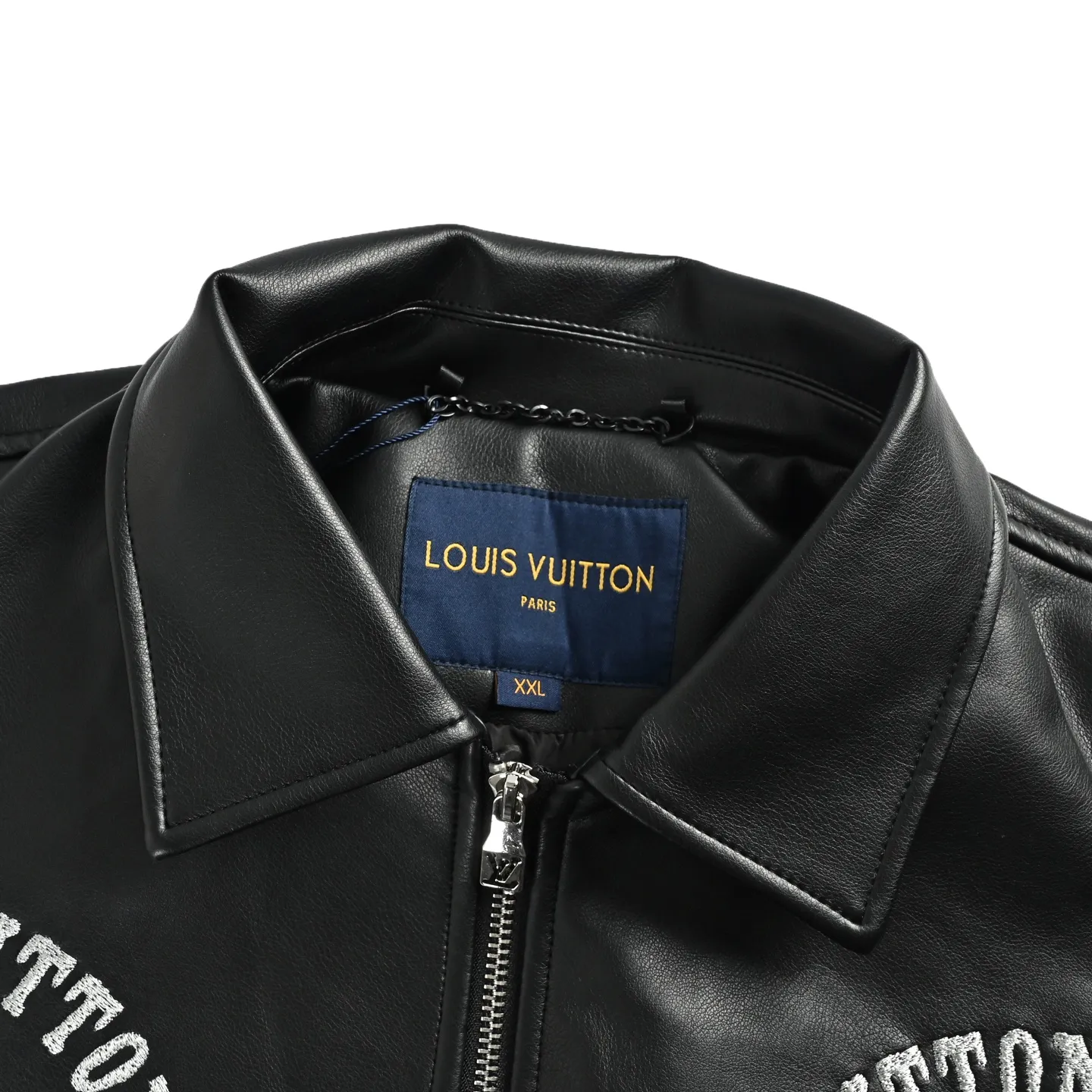 Louis Vuitton/Louis Vuitton Shibuya limited motorcycle lapel leather jacket